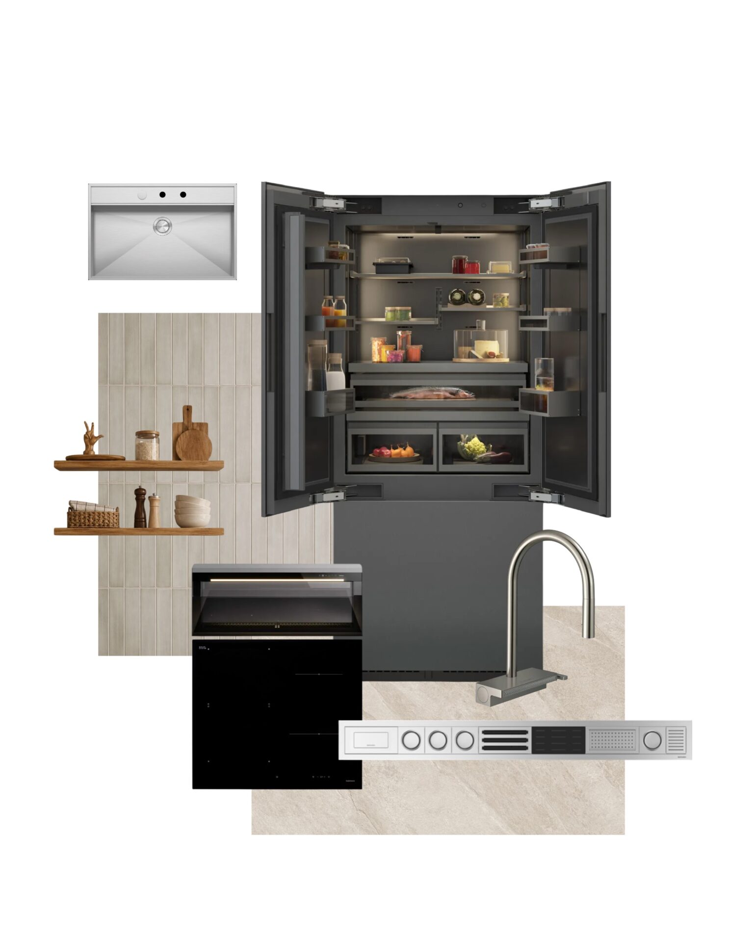 [하이엔드 주방의 정석]─-Product-Falmec Level Invisible & induction matt─STRETTA @stretta.kr @falmec