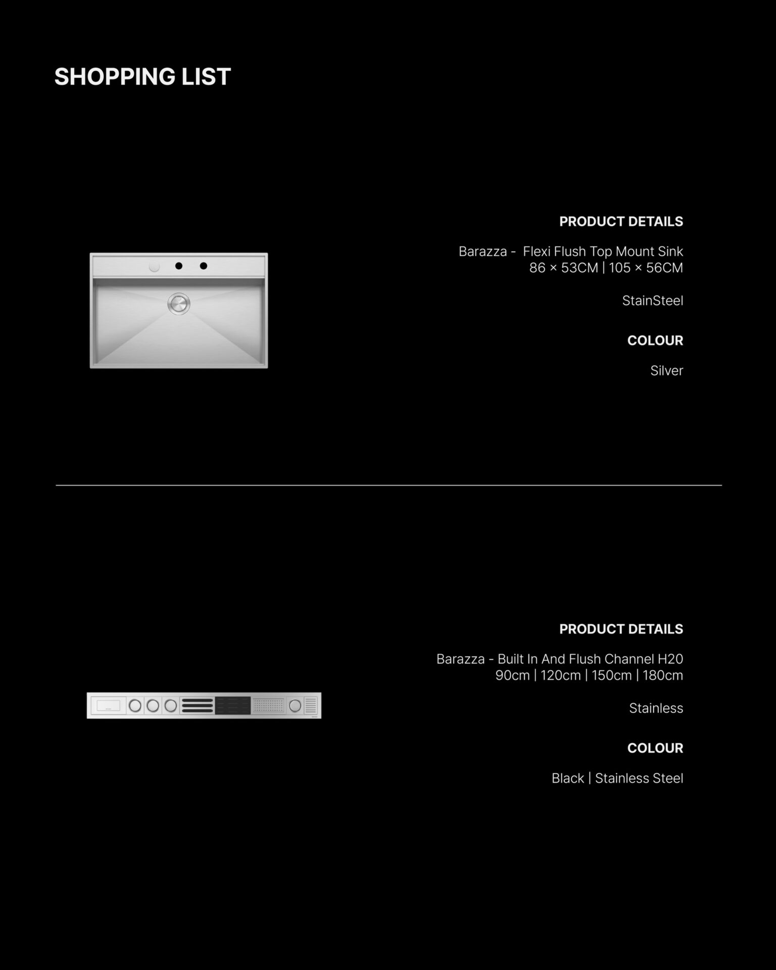 [유럽 하이엔드 키친은 무엇이 다를까?]

─

-Product-

Barazza - Flexi Top Mount Sink, Built-In And Flush Channel

─

STRETTA @stretta.kr  @barazzasrl 

#스트레타 #project #barazza #channel #sinkbowl