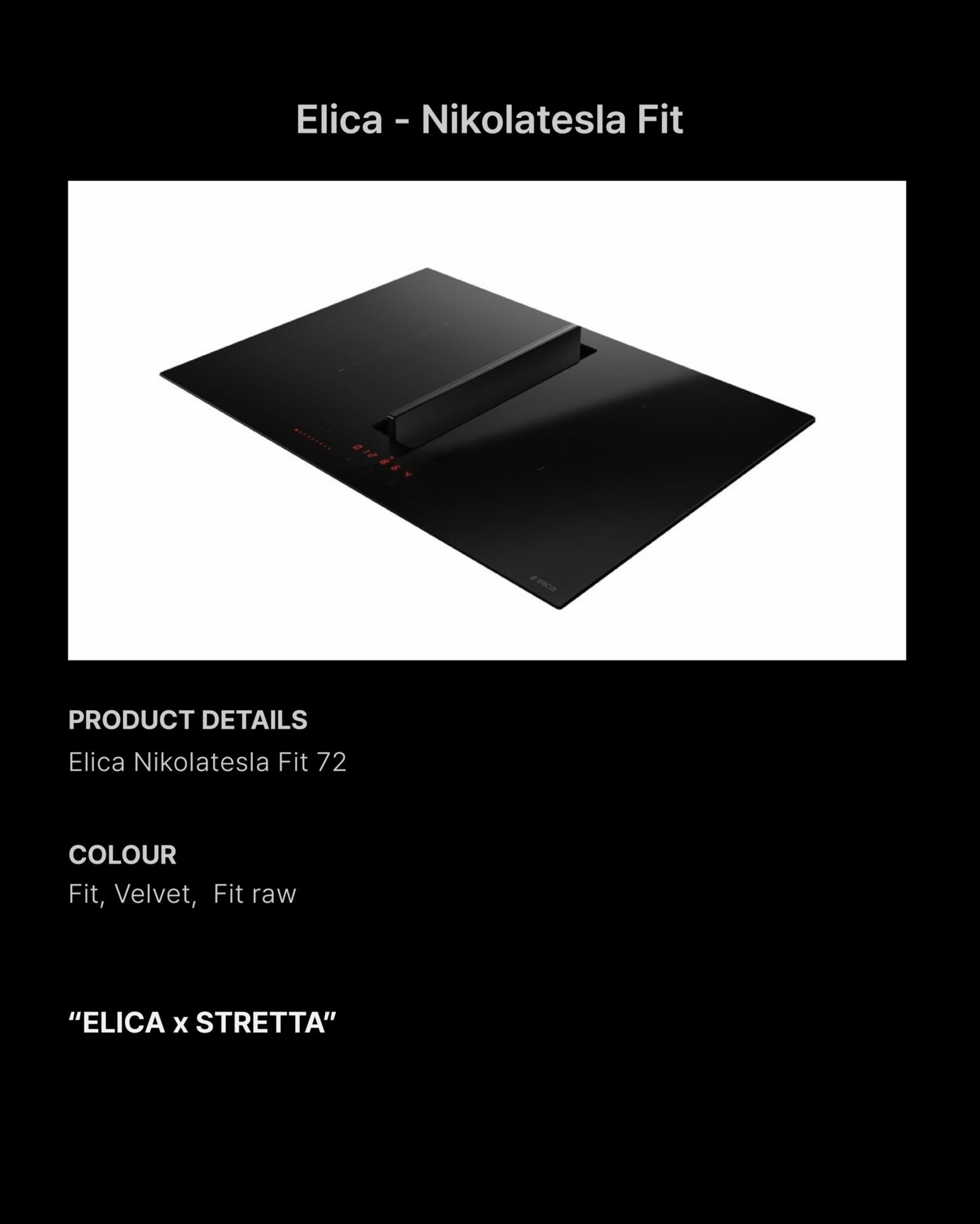 [실제 고객들이 남긴 인덕션 리뷰 훔쳐보기]

─

-Product-

Elica - Nikolatesla Fit 72

─

STRETTA @stretta.kr @elica_cooking

#스트레타 #project #elica #induction