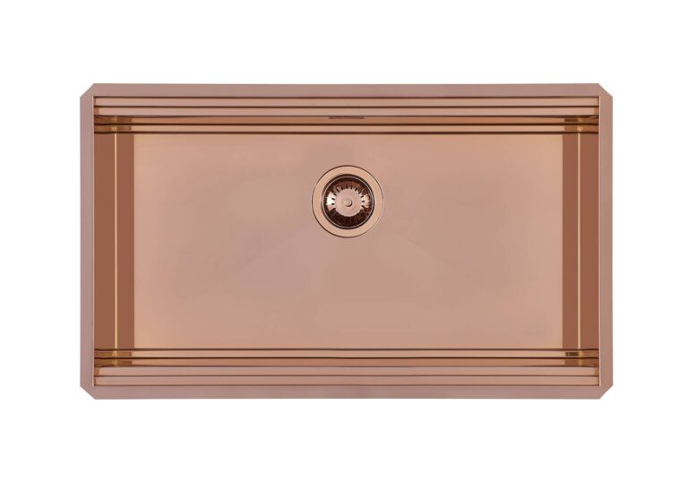 포스터 밀라넬로 워크스테이션 언더마운트 싱크볼 코퍼 90cm Foster Milanello workstation Copper 1034858