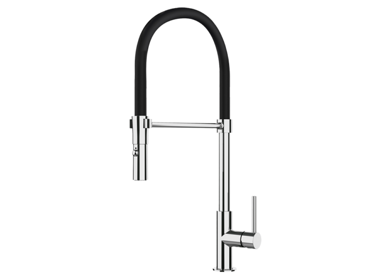바라짜 스프링 원 듀얼분사 샤워헤드 크롬 주방수전 Barazza Spring One Mixer Tap 1RUBSP1