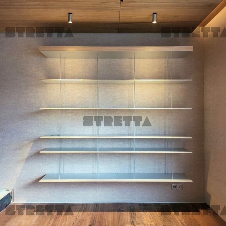 몰테니 그래듀에이트 모듈형 벽 책장  Molteni Graduate Bookshelves 200 x 203 Natural Alluminum