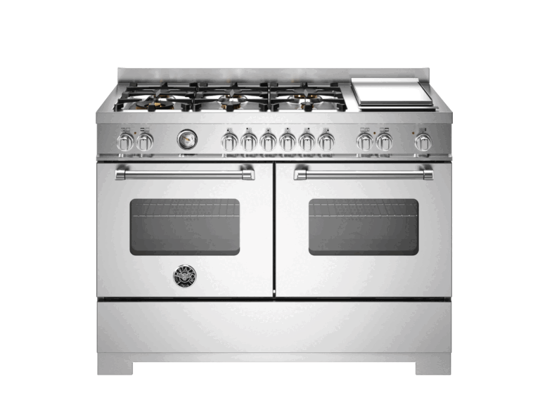 베르타조니 마스터 시리즈 가스쿡탑 + 전기오븐 + 테판야끼 쿠커 120cm BERTAZZONI MAS126G2EXT2