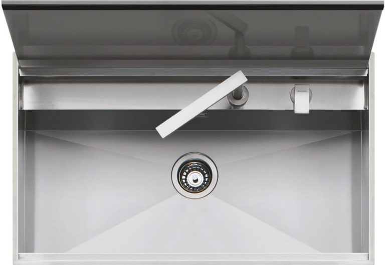 [사진상 모든 부속 포함] 세트상품 - 바라짜 랩 커버 키트 탑 마운트 싱크볼 86cm Barazza Lab Cover Sink Kit 1LLB90