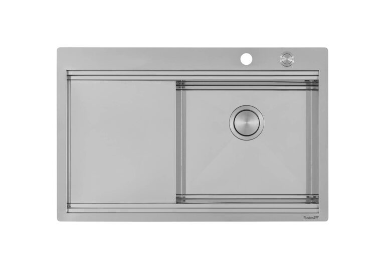 포스터 밀라넬로 워크스테이션 탑마운트 싱크볼 80cm Foster Milanello workstation 1040051