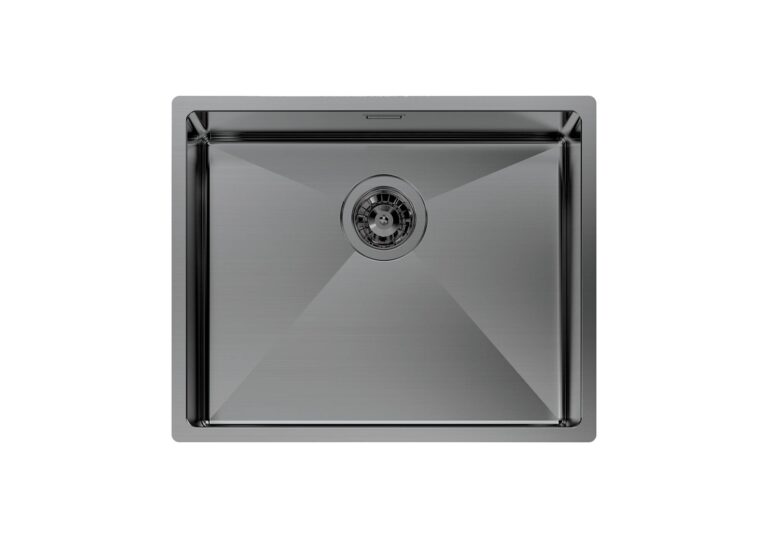 포스터 쿼드라 건메탈 PVD 싱크볼 언더마운트 50cm Foster Quadra R12 Gun Metal 1715 856