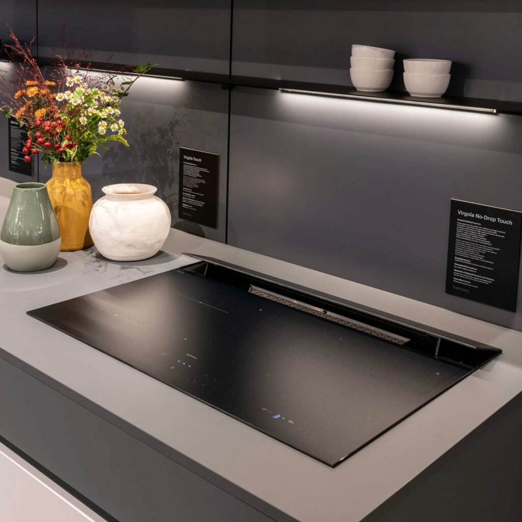 [25년 신형] [무광상판] [15일내 배송] 팔멕 브레라 75cm 컴팩트 버전 내부순환형 후드일체형 인덕션