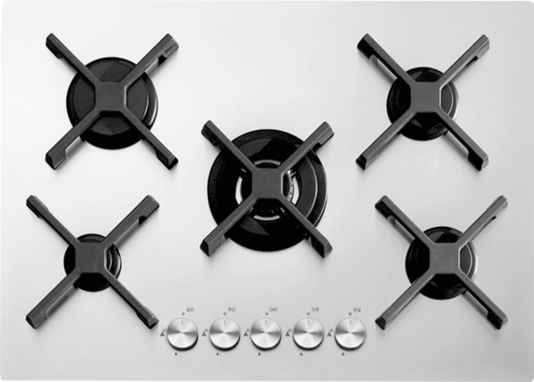 바라짜 플러시 셀렉트 5구 가스쿡탑 70cm Barazza FLUSH SELECT Gas Cooktop 1PSPF75