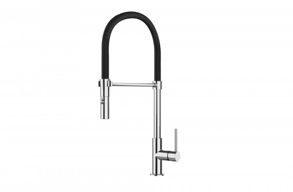 바라짜 스프링 원 고정형 샤워헤드 크롬 주방수전 Barazza Spring One Mixer Tap 1RUBSP1