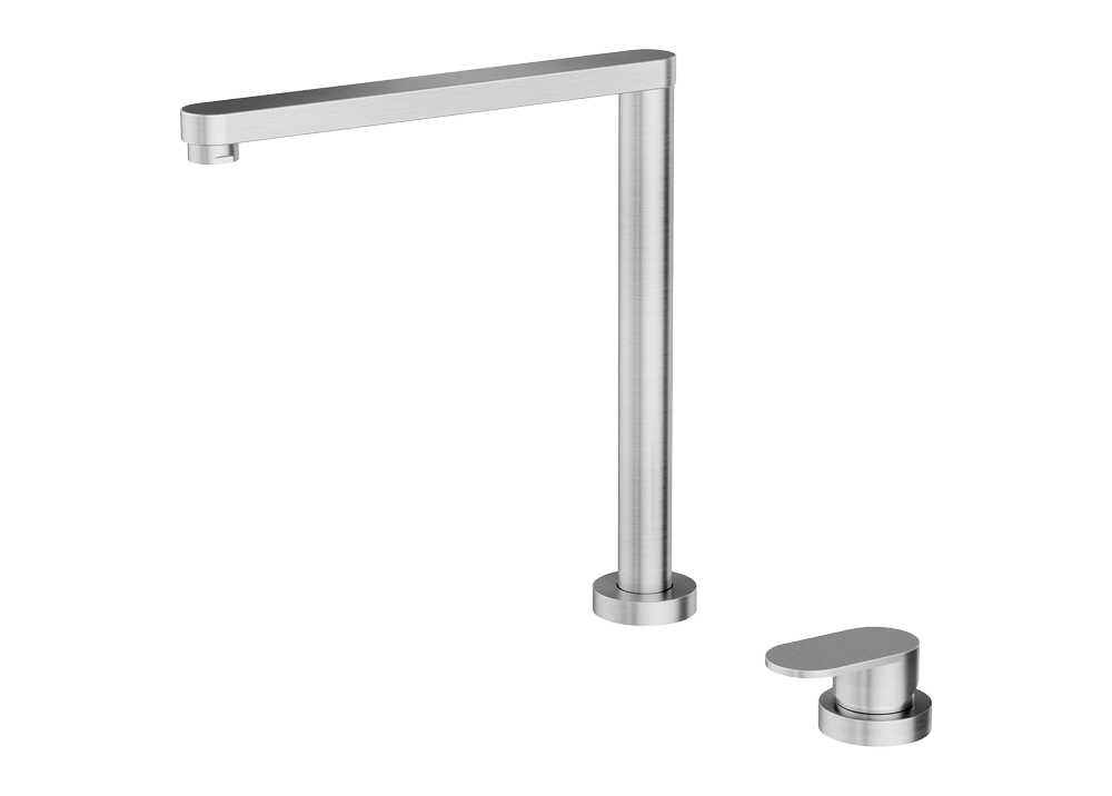 바라짜 숨김형 샤워헤드 크롬 주방수전 Barazza tap 1RUBSSA