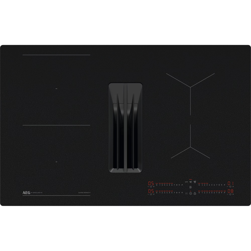 [무광] 아에게 후드일체형 인덕션 80cm AEG hood-in-hob TH84CB0BSZ