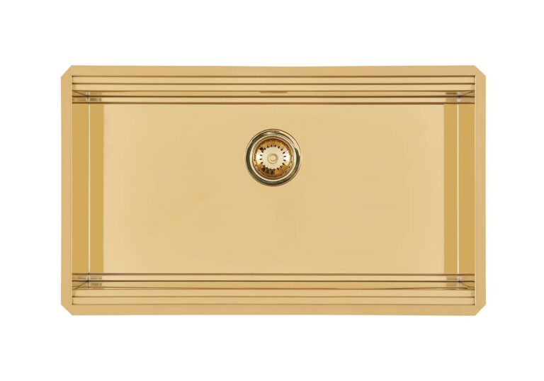 포스터 밀라넬로 워크스테이션 언더마운트 싱크볼 골드 90cm Foster Milanello workstation Gold 1034859
