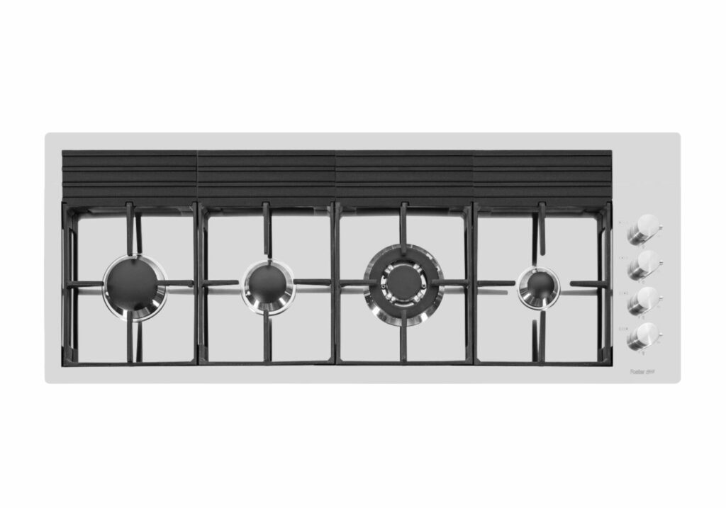 포스터 S4000 라인 XL 4구 가스쿡탑 120cm Foster S4000 Line XL Gas Cooktop 7284042