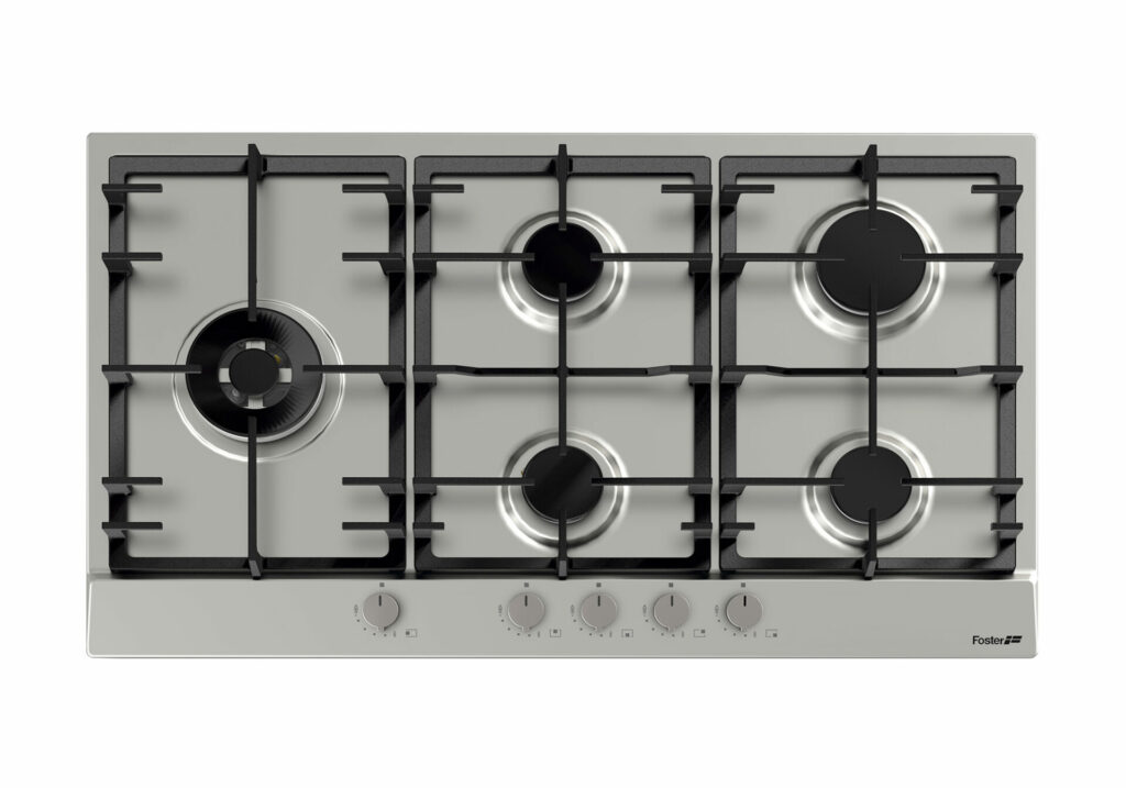 포스터 5구 가스쿡탑 86cm Foster Cooker hob Power Gas Cooktop 7016032
