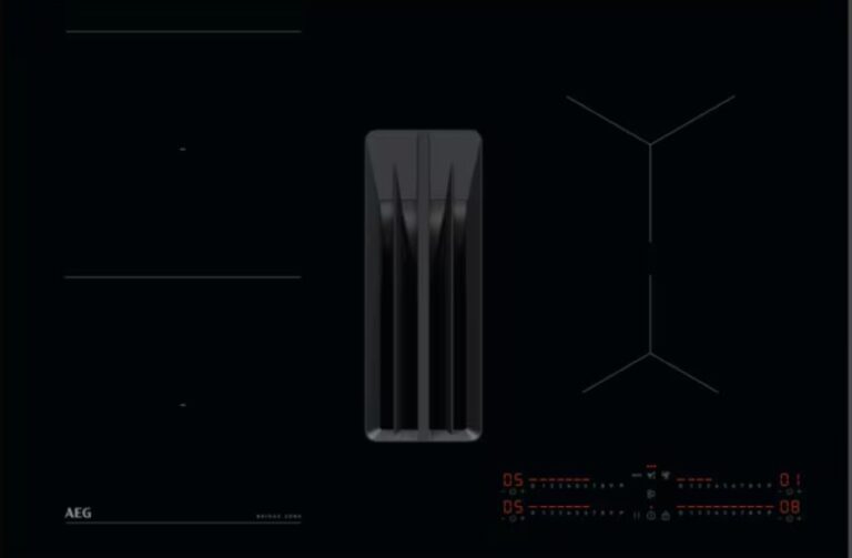 [유광] 아에게 6000 후드일체형 인덕션 81cm AEG hood-in-hob TH84CB03FB