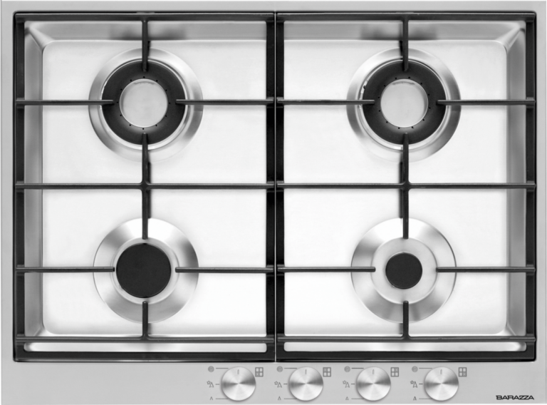 바라짜 비 프리 4구 가스쿡탑 70cm Barazza B-FREE Gas Cooktop 1PBF74
