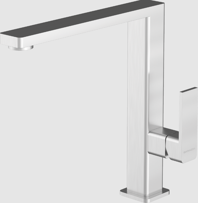 바라짜 랩 고정형 샤워헤드 크롬 주방수전 Barazza Lab In mixer tap 1RUBMLBI