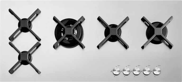 바라짜 플러시 셀렉트 5구 가스쿡탑 100cm Barazza FLUSH SELECT Gas Cooktop 1PSPF105