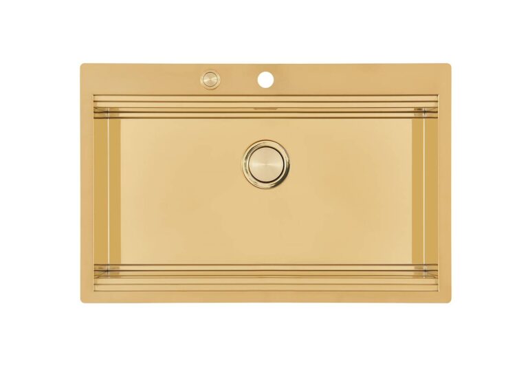 포스터 밀라넬로 골드 탑마운트 싱크볼 80cm Foster Milanello Gold 1034059