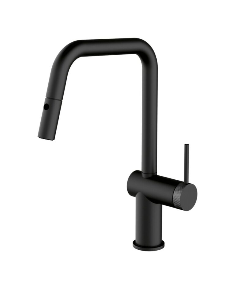 바라짜 에보 블랙 듀얼분사 샤워헤드 주방수전 Barazza Evo Black 1RUBEVDK