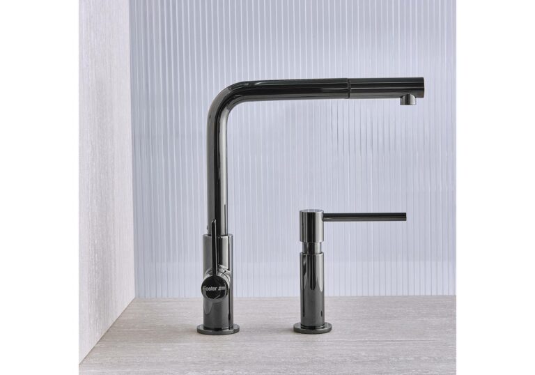 포스터 오메가 플러스 건메탈 주방수전 Foster Mixer Tap Omega Plus Gun Metal 8498856 인출식 샤워헤드
