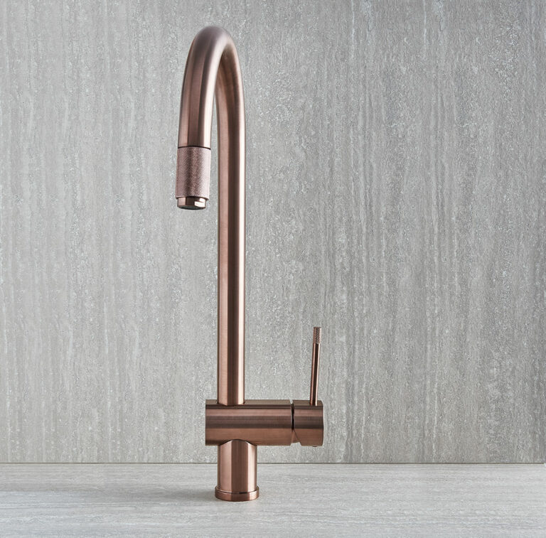 포스터 볼타 코퍼 주방수전 Foster Mixer Tap Volta Copper 8491108