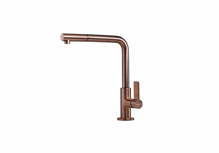포스터 벨라 플러스 코퍼 사틴 주방수전 인출식 샤워헤드 Foster Mixer Tap Vela Plus Copper Satin 8498128