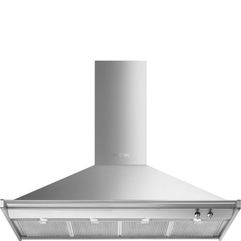 스메그 클래식 벽부착형 후드 120cm Smeg Classica KD120HXE