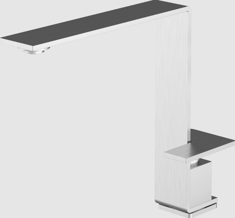 바라짜 무드 원 고정형 샤워헤드 크롬 주방수전 Barazza Mood One mixer tap 1RUBMD1