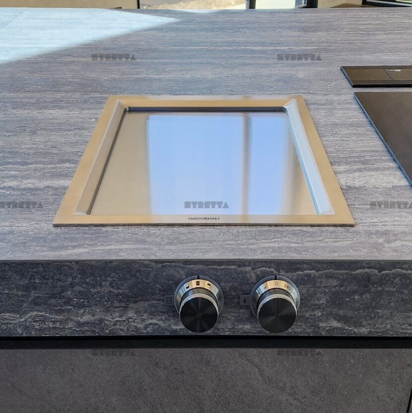 가게나우 400 시리즈 바리오 모듈형 테판야끼 38cm Gaggenau 400 series Vario Teppanyaki VP414115
