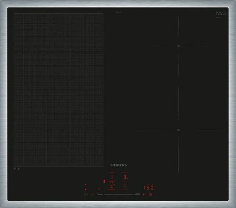 지멘스 IQ700 블랙 4구 인덕션 60cm Siemens Induction EX645HEC1E