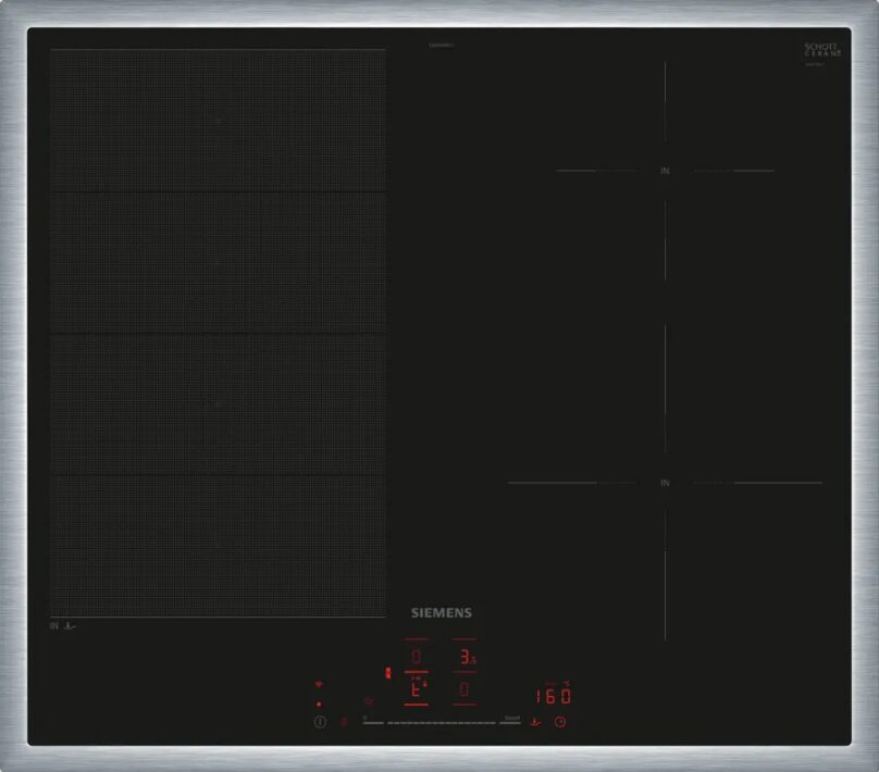 지멘스 IQ700 블랙 4구 인덕션 60cm Siemens Induction EX645HEC1E