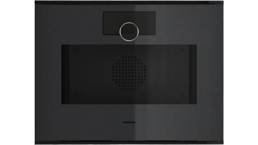 [25년 신형] 가게나우 미니멀리스틱 시리즈 콤비스팀오븐 - 물탱크+자동청소기능  W60 x H45 Gaggenau combi-steam oven GS250